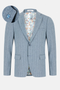 Benetti Enzo Navy Herringbone Blazer