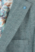 Benetti Enzo Forest Herringbone Blazer