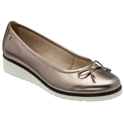 Lotus Fernanda Leather Ballerina Shoes ULS569DJ