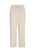 Freequent LAVA Ankle Pants Sand Melange Linen Blend 124620CB