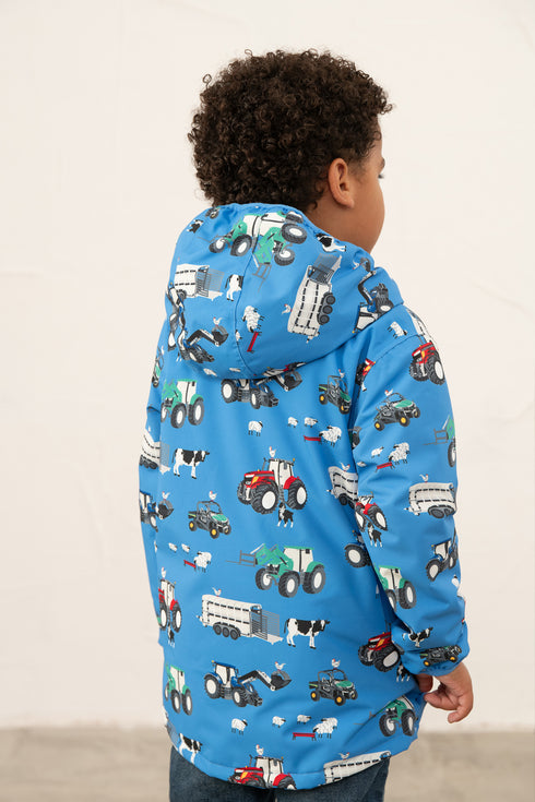 Lighthouse Finlay Waterproof Coat for Children – Farm Print