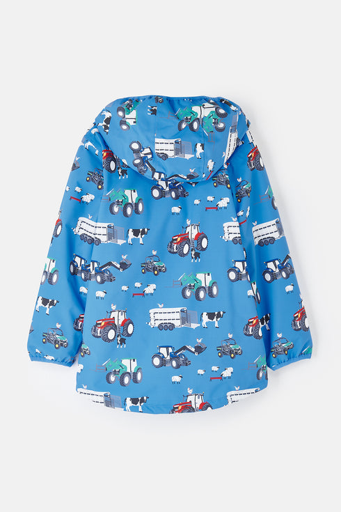 Lighthouse Finlay Waterproof Coat for Children – Farm Print