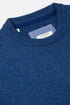 Benetti Franco Indigo Blue Crew Neck Knit Sweater