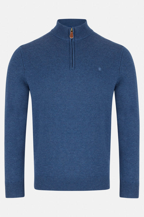 Benetti Franco Quarter Zip Sweater