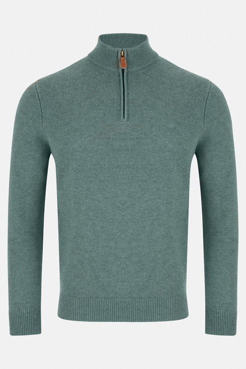 Benetti Franco Quarter Zip Sweater
