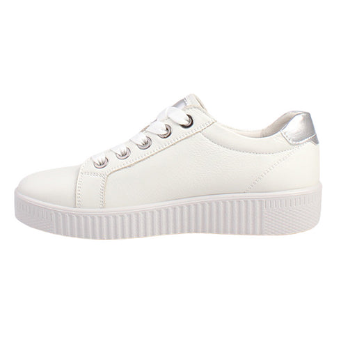 G-Comfort Ladies Flatform Trainer P-912 Off White
