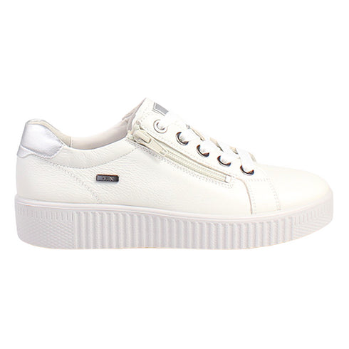 G-Comfort Ladies Flatform Trainer P-912 Off White