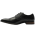Goor Gibson 215 Men's Black Classic Textured Formal Lace-Up Shoes