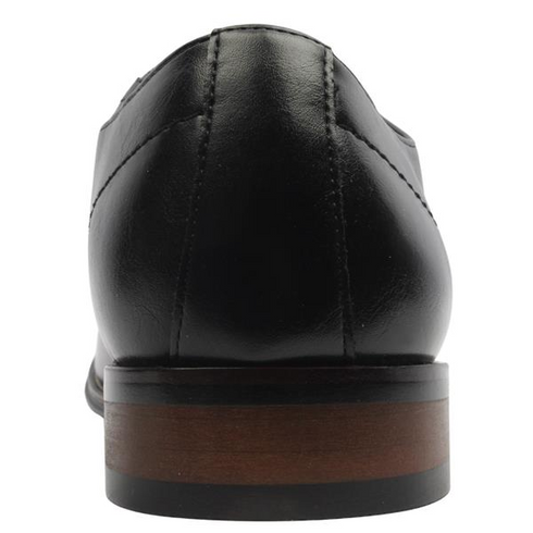 Goor Gibson 215 Men's Black Classic Textured Formal Lace-Up Shoes