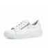 Gabor 63.334.21 White Low Sneakers with 2 Zips