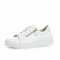 Gabor 63.334.21 White Low Sneakers with 2 Zips
