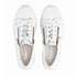 Gabor 63.334.21 White Low Sneakers with 2 Zips