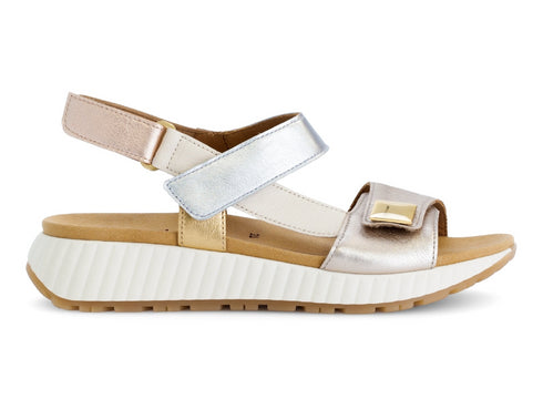 Gabor 64.582.62 Gifted - Metallic Combi Sandal