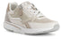 Gabor Rolling Soft Adora Women's Beige Metallic Reptile Detail Sneakers 86.878.33