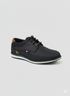 Ninety 78 Boys' Formal Lace-Up Shoes Navy/Tan/Brown NTY518B