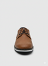Ninety 78 Boys' Formal Lace-Up Shoes Tan/Brown/Navy NTY518B