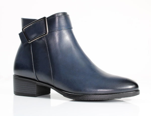 Susst Gemma Low Heel Strap & Buckle Ankle