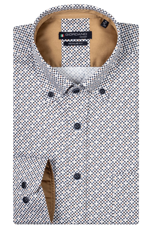 Giordano Mens Long Sleeve Shirt