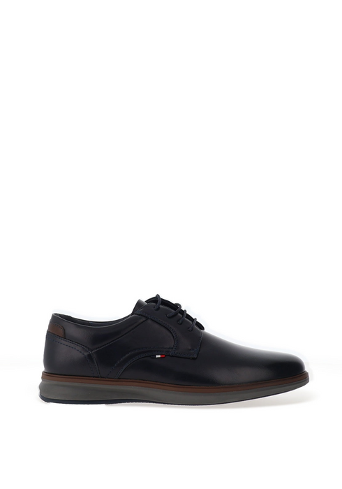 Brent Pope Hampden Laced Casual Shoe HAMPDEN FRB - French Blue