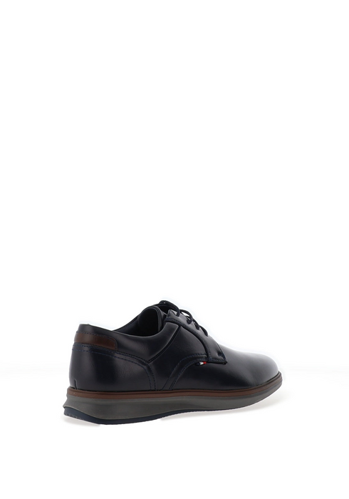 Brent Pope Hampden Laced Casual Shoe HAMPDEN FRB - French Blue