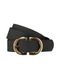 Hailys Ladies Ca44te Leather Blend Belt - Black HF62211061BK