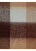 Hailys Ge44mma Plaid Fringed Winter Scarf HFA62508017 - Brown