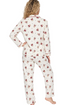 Indigo Sky Womens Teddy Cotton Wincey Pyjama Set IN48989IVORY - Ivory