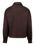 Hailys He44ather Faux Suede Shacket Blazer INT-2601092 - Cocoa