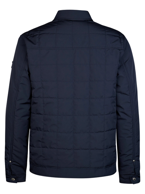 Petrol Square-Quilted Padded Jacket JAC108 5092 - Royal Navy