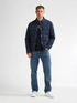 Petrol Square-Quilted Padded Jacket JAC108 5092 - Royal Navy