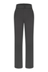 Kimara Jip Straight-Leg High-Waist Trousers JIP - Grey Souk