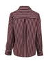 Hailys Womens Si44nah Dark Cherry Striped Button-Down Shirt JY-21090