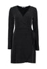 Hailys Vi44ldane Long Sleeve Glitter Wrap Dress JY-21098PTY