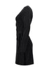 Hailys Vi44ldane Long Sleeve Glitter Wrap Dress JY-21098PTY
