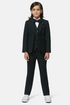 Benetti Boys James 3-Piece Suit – Classic Black