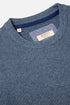 Benetti Julius Long Sleeve Round/Crew Neck Knit Sweater Smoke Blue Grey