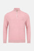 Benetti Menswear Julius Rose 1/4 Zip Premium Cotton Knit Sweater
