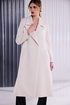 Kate Cooper Double Breasted Long Coat KCAW26111 - Ice
