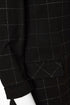 Kate Cooper Lurex Check Blazer Style Jacket in 985 Black & Silver KCAW26132