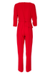 Kate Cooper Jumpsuit With Wrap Detail At Front in 42 Poppy Red KCAW26139