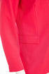 Kate Cooper V-Neck Wrap Jacket with Side Buckle Detail – Poppy Red – KCS26116