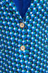 Kate Cooper Single Breasted Geometric Print Blazer – Dazzling Blue – KCS26125