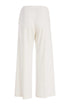 Kate Cooper Wide Leg Cropped Jersey Pull-Up Trouser – Cream – KCS26169