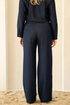 Kimara Kea Wide Leg Pleated Jeans KEA - Denim Blue