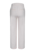 Kimara Fashion Women's Silver White Ivy Travel-Fabric Trousers