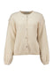 Hailys Ki44ara Soft Knit Button-Up Cardigan KST-9796 - Beige