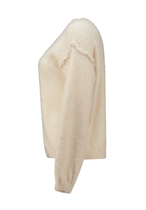 Hailys Ki44ara Soft Knit Button-Up Cardigan KST-9796 - Beige