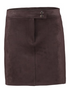 Hailys Womens Ni44ci Faux Suede Mini Skirt KY-2601193 - Cocoa
