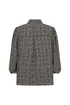Freequent FQADNEY-SHIRT Printed Three-Quarter Sleeve Shirt 211376 Moonbeam and Black