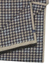 Lerros Houndstooth Woven Fringed Winter Scarf 5691087 485 - Classic Navy
